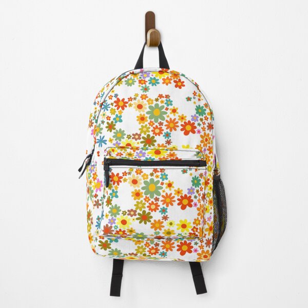 Item preview, Retro Flowers Blossom designed and sold by Prints by Jen Star.