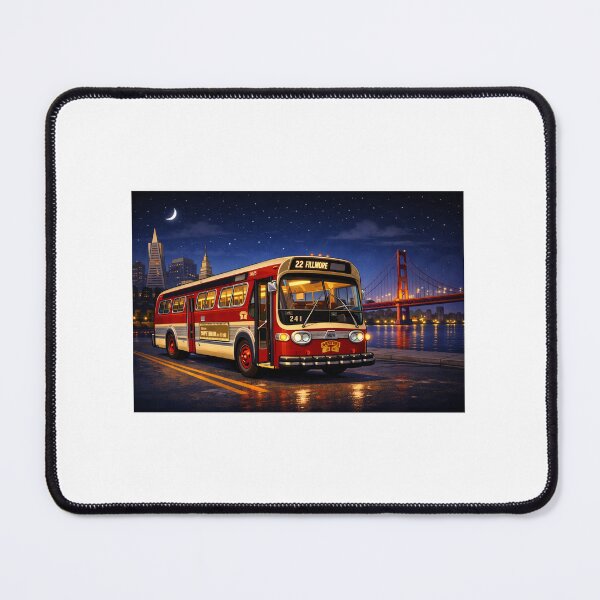 Item preview, San Francisco 1969 Muni GM new look designed and sold by StopRequest.