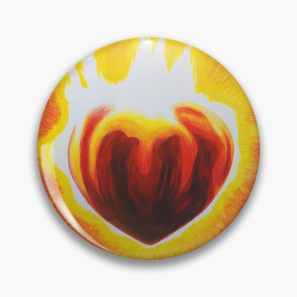 Item preview, Flaming Heart and the Power Within designed and sold by Werner Szendi.