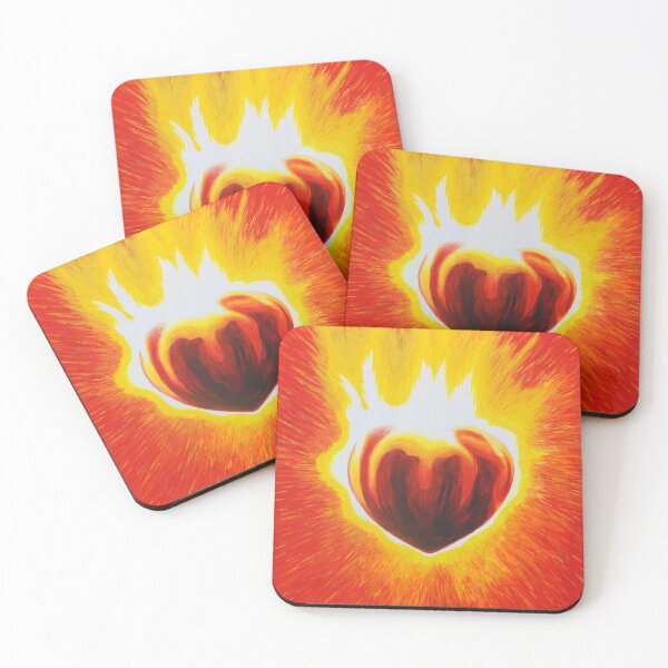 Item preview, Flaming Heart and the Power Within designed and sold by Werner Szendi.