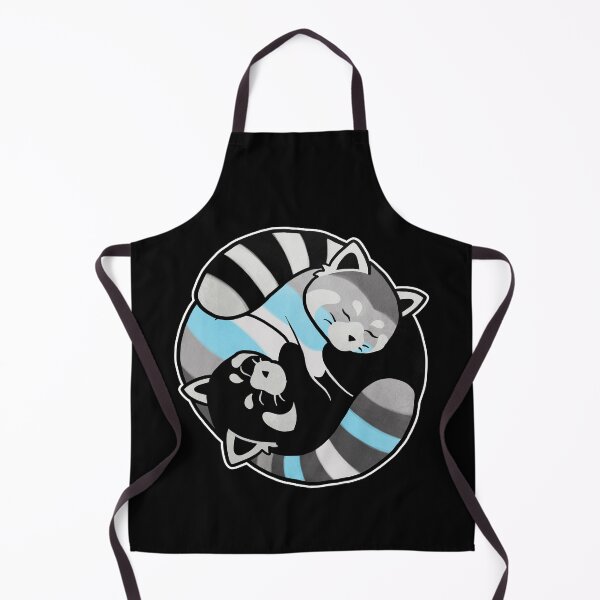Item preview, Demiboy Red Panda Yin Yang LGBT Pride Flag designed and sold by Clara Hollins.