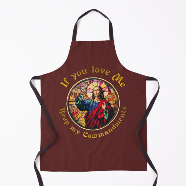 Item preview, If you love me, keep My Commandments designed and sold by joztees.