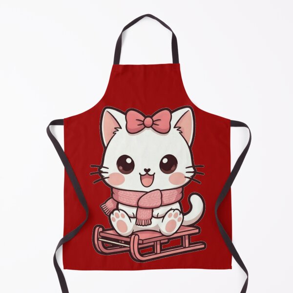 Item preview, Pretty cat on its sled designed and sold by UrbanView.