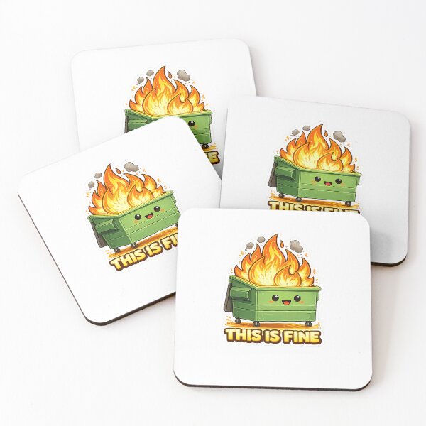 Item preview, Dumpster Fire designed and sold by NeuralSazon.