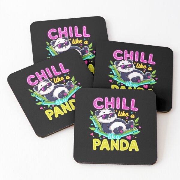 Item preview, Chill Like a Panda Cool Panda Baer Funny Animal Gifts T-Shirt designed and sold by MalwasBasket.