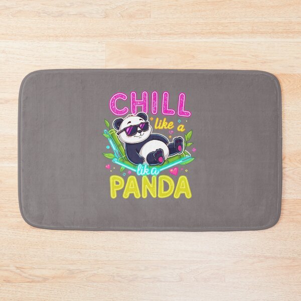Item preview, Chill Like a Panda Cool Panda Baer Funny Animal Gifts T-Shirt designed and sold by MalwasBasket.