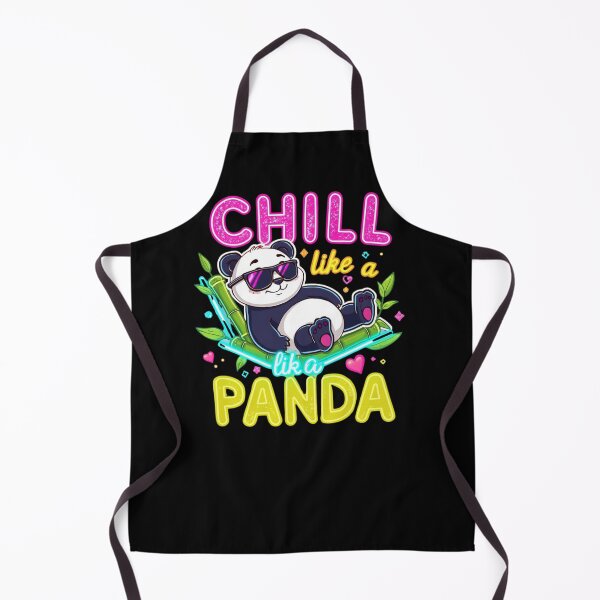 Item preview, Chill Like a Panda Cool Panda Baer Funny Animal Gifts T-Shirt designed and sold by MalwasBasket.