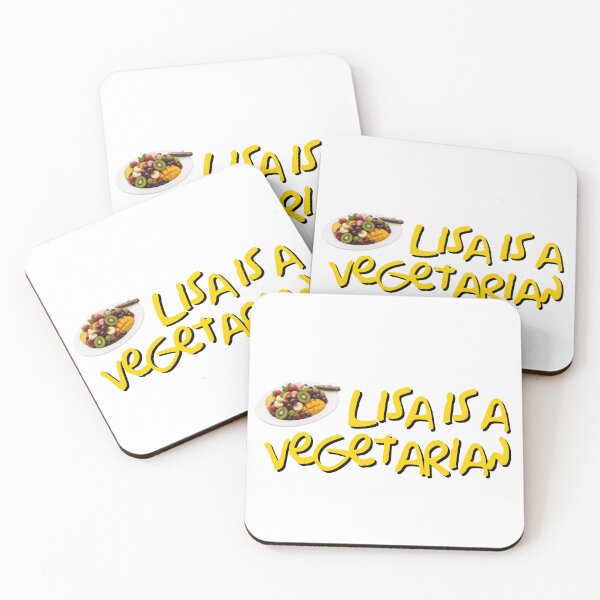 Item preview, Lisa is a Vegetarian designed and sold by Lucalberto.