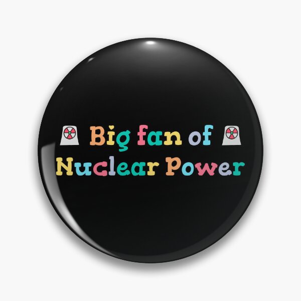 Item preview, Big Fan of Nuclear Power Science Humor designed and sold by HandicraftArt.