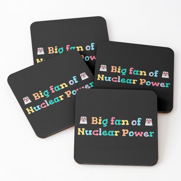 Item preview, Big Fan of Nuclear Power Science Humor designed and sold by HandicraftArt.