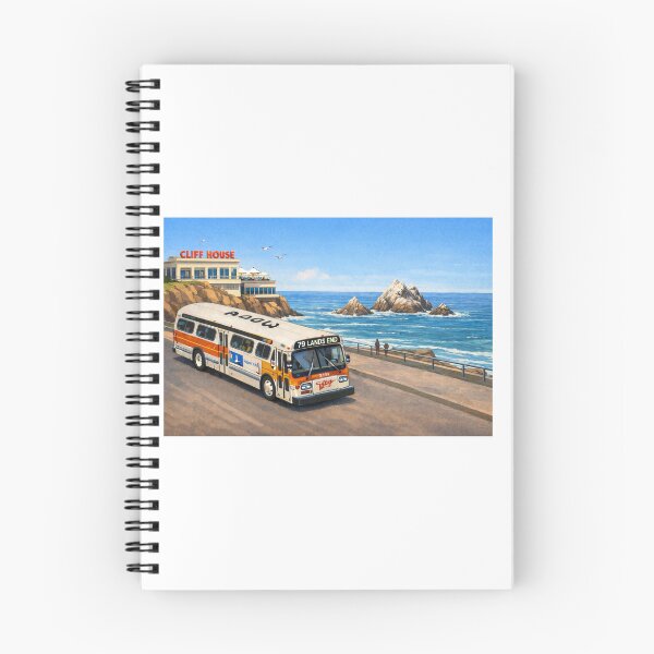 Item preview, Cliffhouse/ Lands End with  SF Muni1969 GM new look designed and sold by StopRequest.