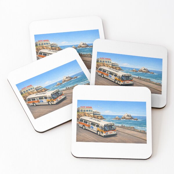 Item preview, Cliffhouse/ Lands End with  SF Muni1969 GM new look designed and sold by StopRequest.