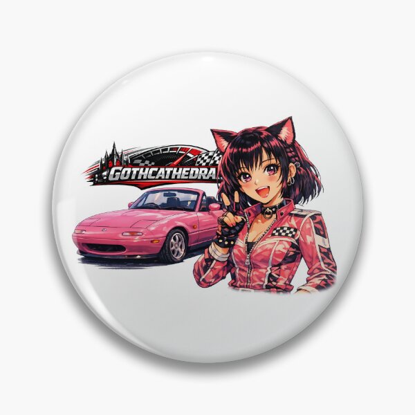 Item preview, Catgirl Anime Circuit Collection Miata MX-5 designed and sold by GothCatHedral.