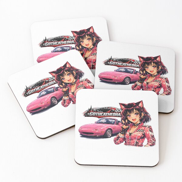 Item preview, Catgirl Anime Circuit Collection Miata MX-5 designed and sold by GothCatHedral.