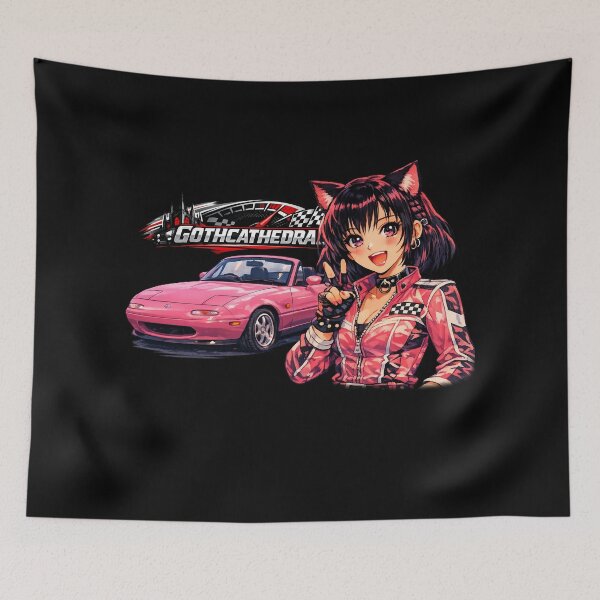 Item preview, Catgirl Anime Circuit Collection Miata MX-5 designed and sold by GothCatHedral.