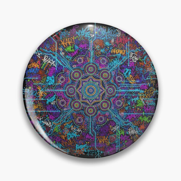 Item preview, Aboriginal Dot Art Inspired Pattern – Tribal Indigenous Style, Spiritual Geometric Design, Ethnic Boho Artwork designed and sold by Tw1nsAIArt.