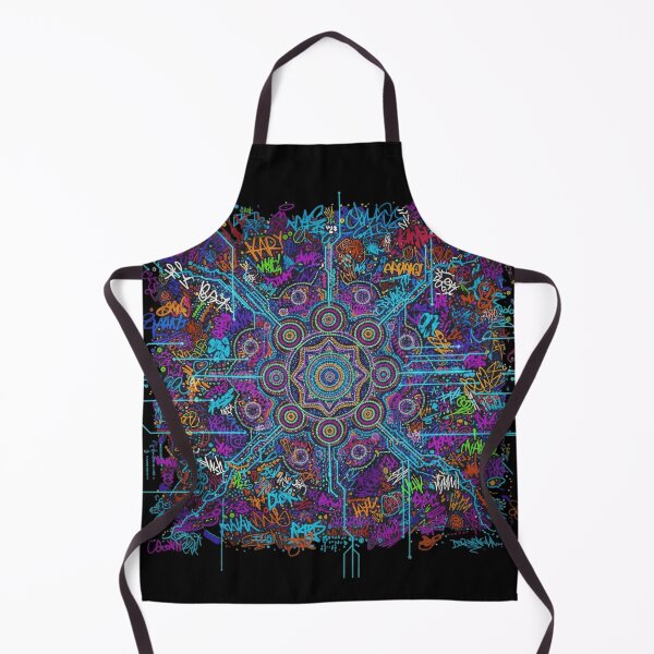 Item preview, Aboriginal Dot Art Inspired Pattern – Tribal Indigenous Style, Spiritual Geometric Design, Ethnic Boho Artwork designed and sold by Tw1nsAIArt.