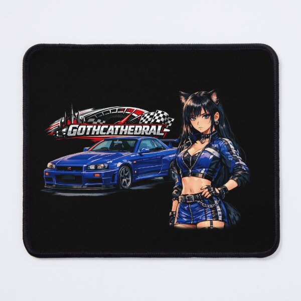 Item preview, Catgirl Anime Circuit Collection Nissan Skyline GT-R designed and sold by GothCatHedral.