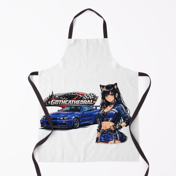 Item preview, Catgirl Anime Circuit Collection Nissan Skyline GT-R designed and sold by GothCatHedral.