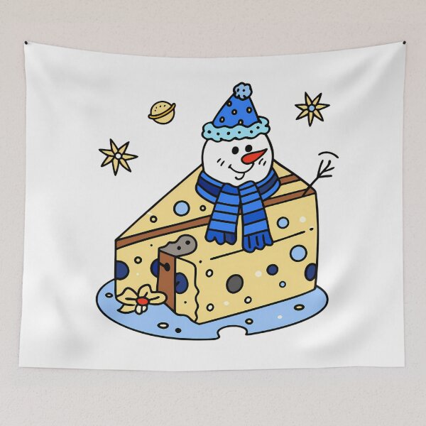 Item preview, Cheerful Winter Celebrations Holiday Festive Snowman Fun Christmas designed and sold by ART ATTACK ZONE.