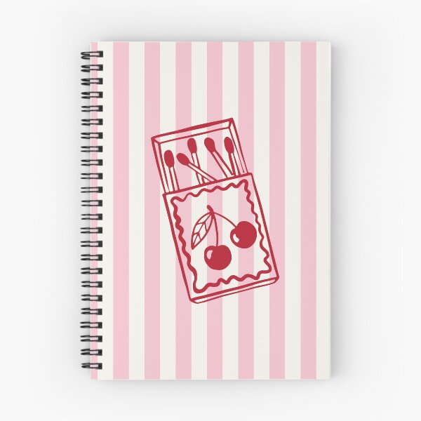 Item preview, Pink Striped Cherry Matchbox designed and sold by soheedesigns.