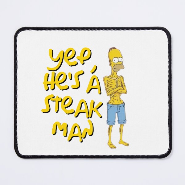 Item preview, yep, he's a steak man designed and sold by Lucalberto.