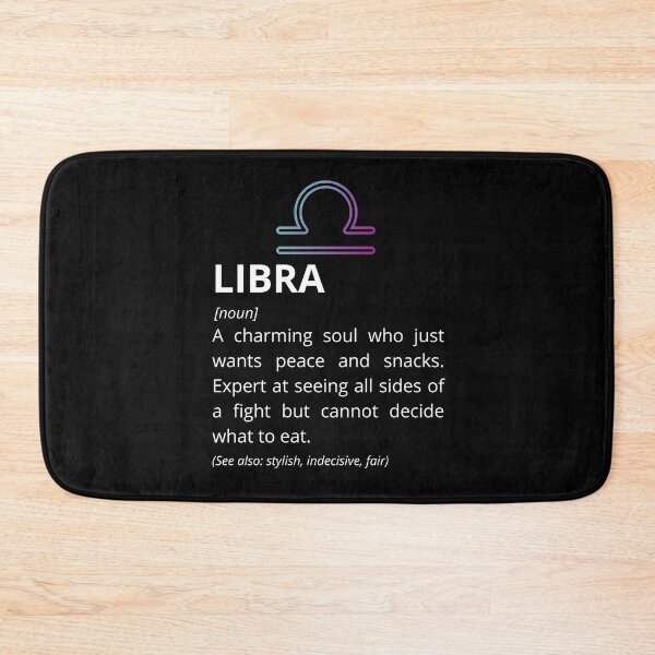 Item preview, Libra Definition - Funny Zodiac Dictionary Gift designed and sold by Freddie's Design Studio.