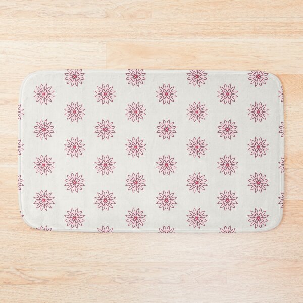 Item preview, burgundy floral repeating pattern  designed and sold by VitSArt.