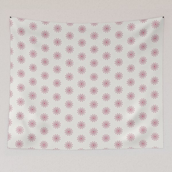 Item preview, burgundy floral repeating pattern  designed and sold by VitSArt.
