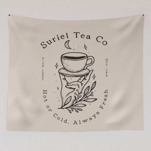 Item preview, Suriel Tea Co. — ACOTAR Inspired Fae Creature Tea Design designed and sold by theliteraryedit.
