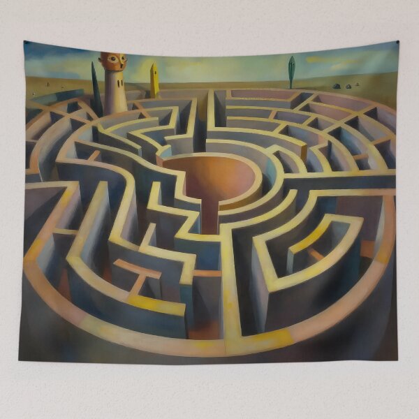 Item preview, An Artistic image of a Maze designed and sold by Nomad-Maynard.