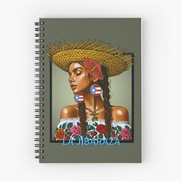 Item preview, La Jíbaraza – Vibrant Puerto Rican Jíbara Illustration designed and sold by SoLunAgua ..