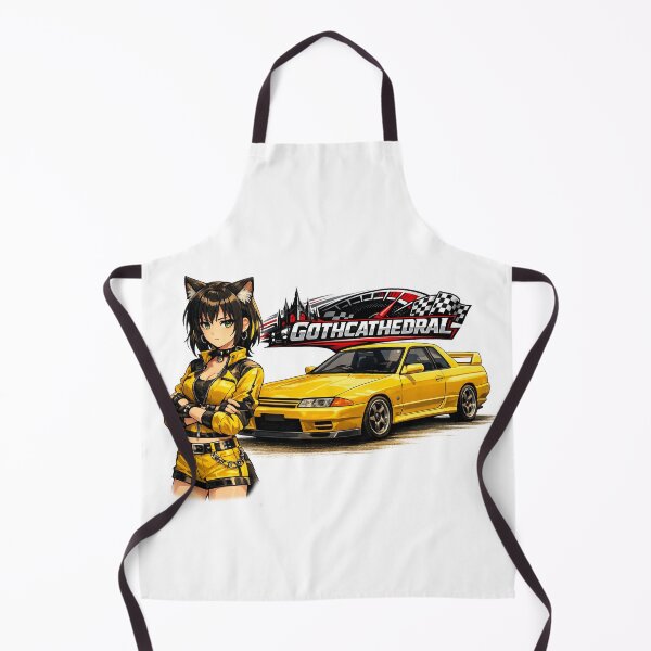 Item preview, Catgirl Anime Circuit Collection Nissan Skyline R32 designed and sold by GothCatHedral.