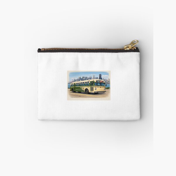 Item preview, SF Muni Mack C-49 with San Francisco skyline  designed and sold by StopRequest.