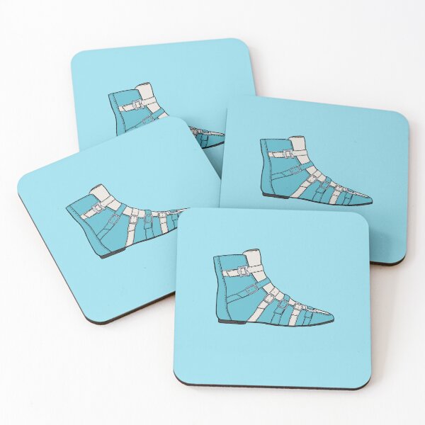 Item preview, Fluevog Alina Boot Turquoise designed and sold by anne m bray.