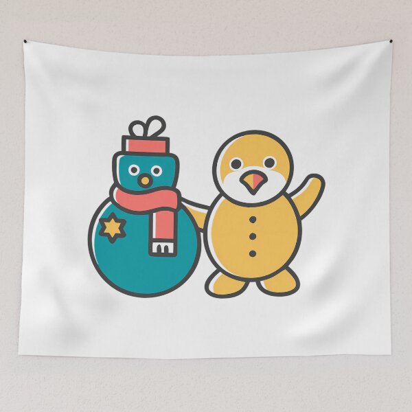 Item preview, Winter Celebrations Holiday Festive Snowman Fun Christmas designed and sold by ART ATTACK ZONE.