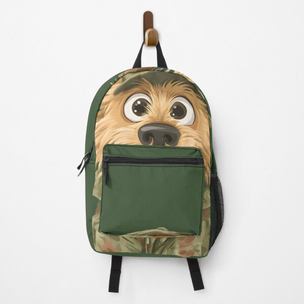 Item preview, Funny Military Dog Cartoon designed and sold by Retro Whimsy.