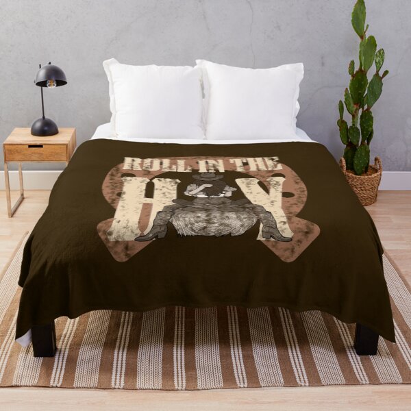 Item preview, Roll in the Hay Rustic Cowboy Cowgirls Kissing Lesbian LGBTQIA Horseshoe Farm Graphic Summer Love Valentines Day designed and sold by pillarofme.