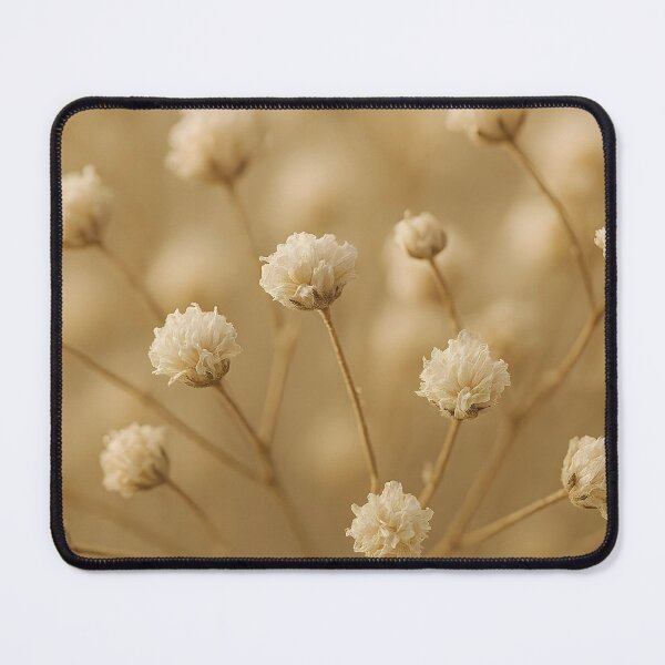 Item preview, Cloud of Lace – Delicate White Gypsophila Close-Up designed and sold by EmeraldeaArt.