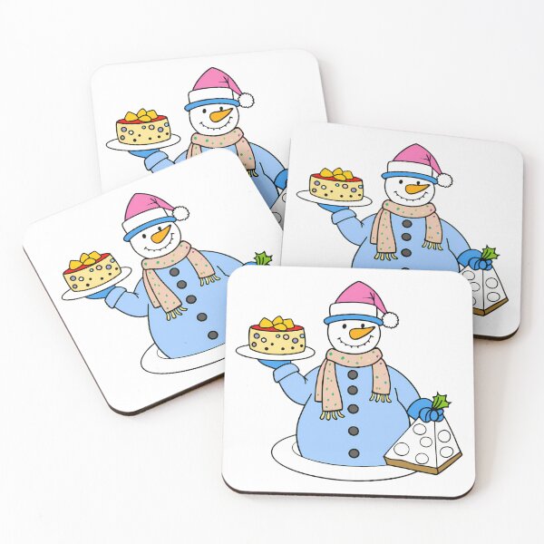 Item preview, Food Winter Celebrations Holiday Festive Snowman Fun Christmas designed and sold by ART ATTACK ZONE.