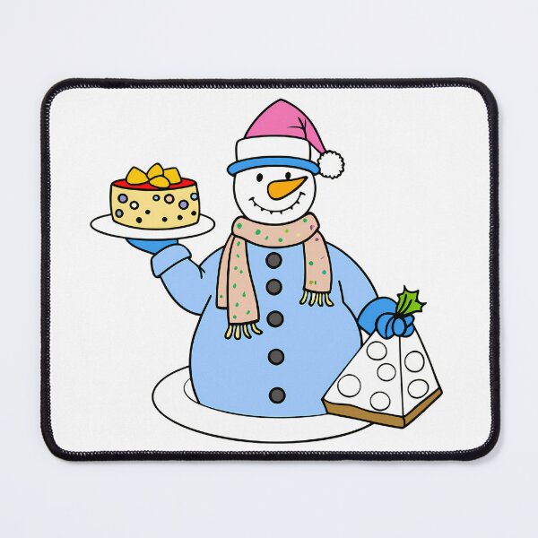 Item preview, Food Winter Celebrations Holiday Festive Snowman Fun Christmas designed and sold by ART ATTACK ZONE.
