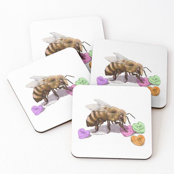 Item preview, Sweet-Heart Valentine Honey Bee designed and sold by Gwynnerohrs.