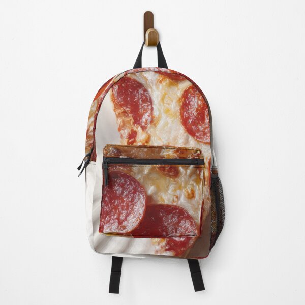 Item preview, Classic Pepperoni Pizza Slice on White Paper Plate designed and sold by Shannon Hilson.