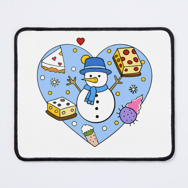Item preview, Cake Winter Celebrations Holiday Festive Snowman Fun Christmas designed and sold by ART ATTACK ZONE.