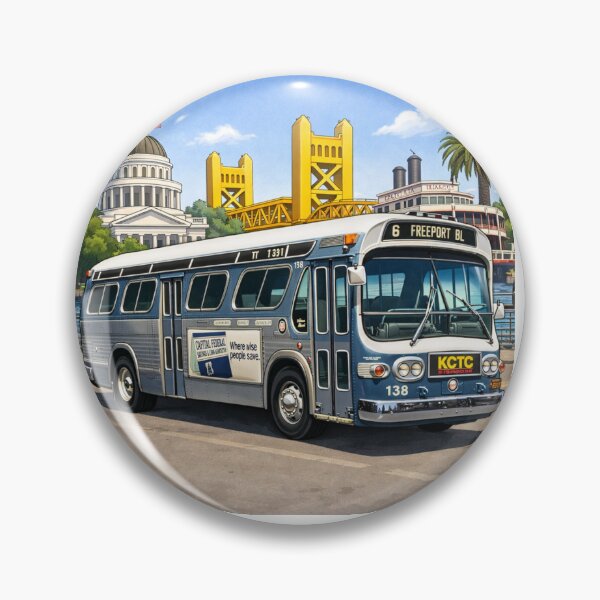 Item preview, Sacramento Transit Authority bus 138 designed and sold by StopRequest.