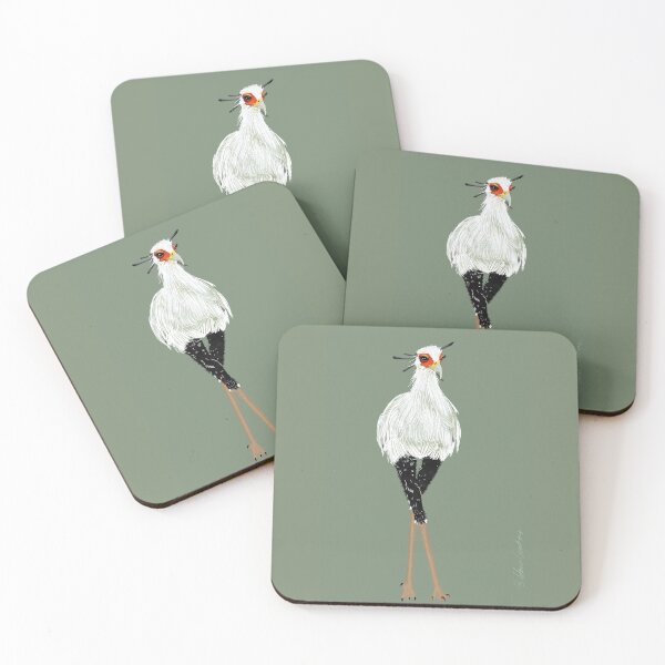Item preview, Secretary Bird Doodle designed and sold by AdonisCreations.