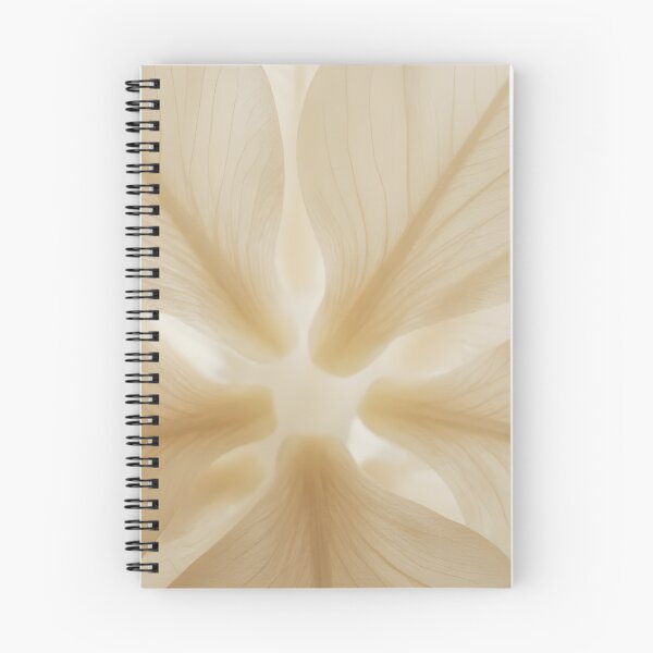 Item preview, Organic Leaf Vein Pattern with Sheer Flower Petals Close-Up designed and sold by EmeraldeaArt.