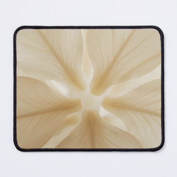 Item preview, Organic Leaf Vein Pattern with Sheer Flower Petals Close-Up designed and sold by EmeraldeaArt.