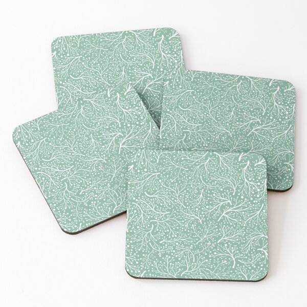 Item preview, Twiggy print (sage green) designed and sold by FruiteggStudio.