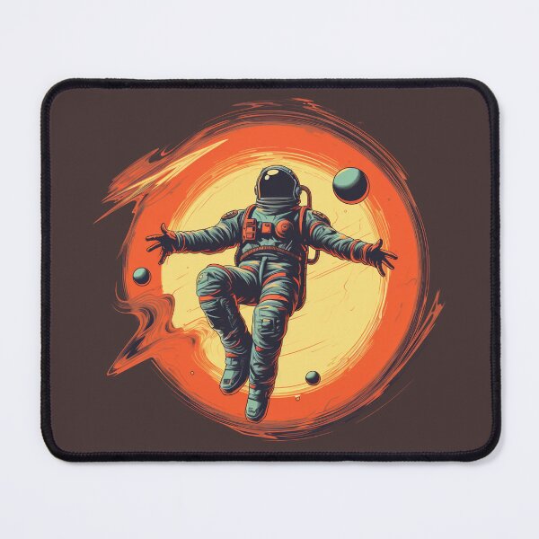 Item preview, Lost in the Cosmos Surreal Floating Astronaut designed and sold by CreatureAnimals.